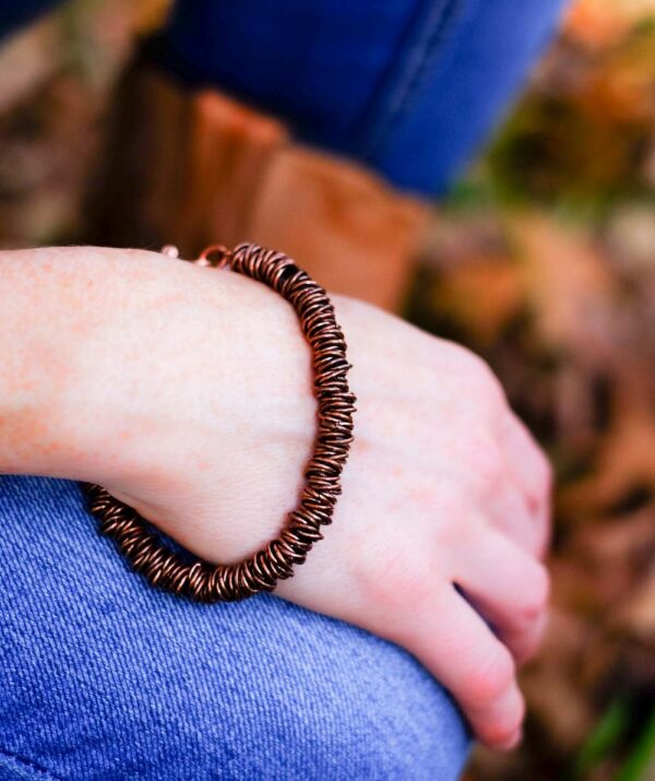 Copper Love Bracelet from Native Stone Designs
